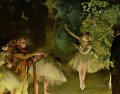 Ensayo de ballet Impresionismo bailarín de ballet Edgar Degas